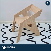 KAZI Modern Wood Chair - Elegant and Comfortable Seating for Any Space