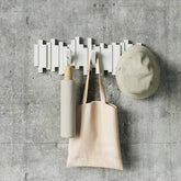 Sticks Wall Mounted Coat Rack - WHITE