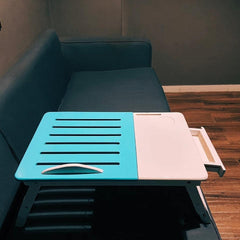 Multi Height Laptop Table with Cup & Phone holder