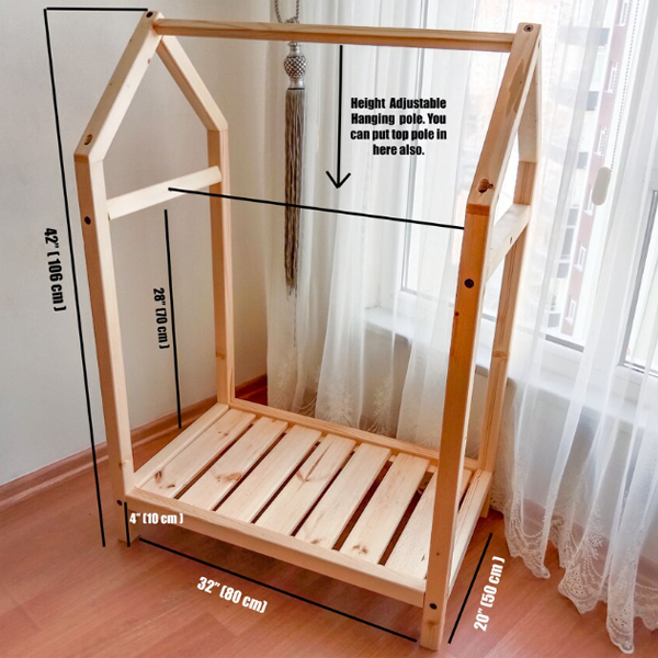 Montessori Clothing Rack