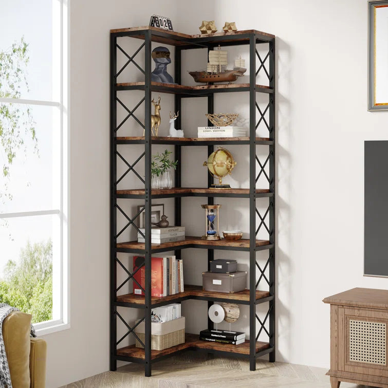 Corner Bookcase - Elegance for Neglected Corners