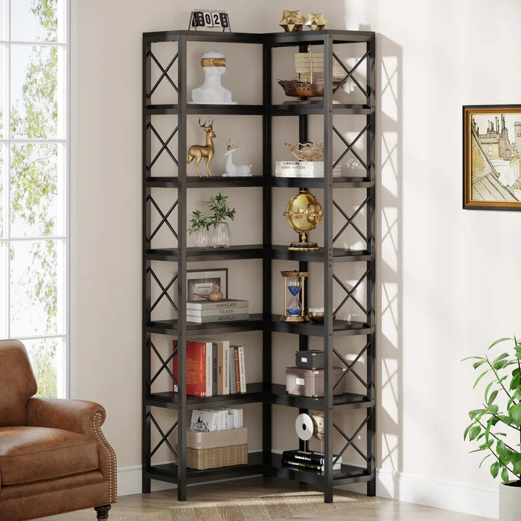 Corner Bookcase - Elegance for Neglected Corners