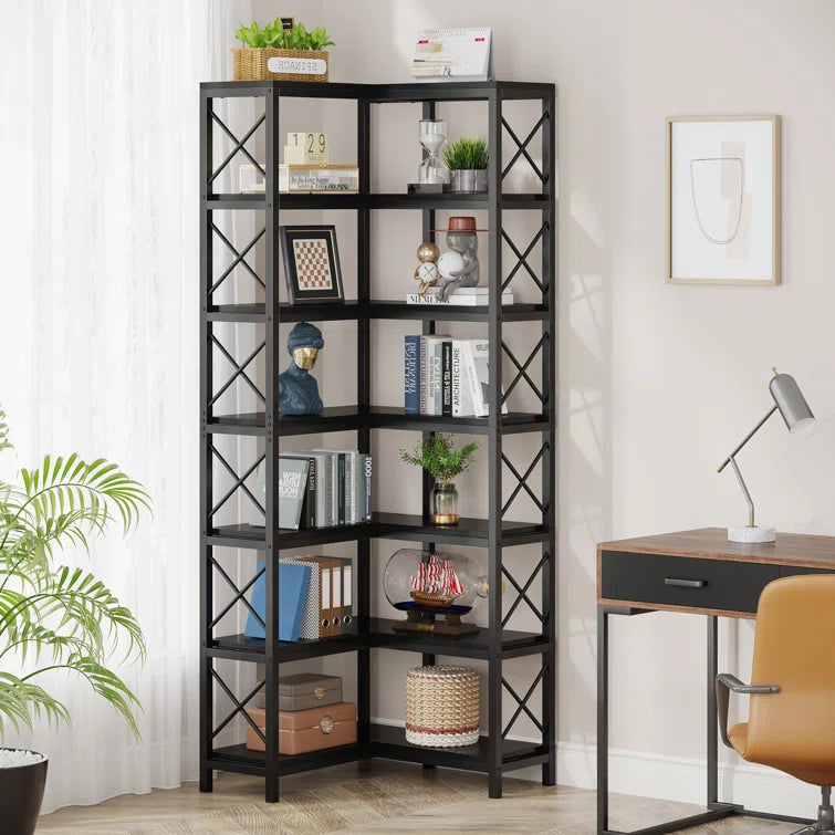 Corner Bookcase - Elegance for Neglected Corners