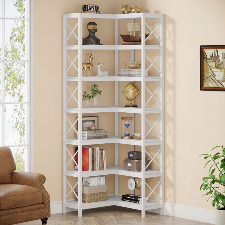 Corner Bookcase - Elegance for Neglected Corners