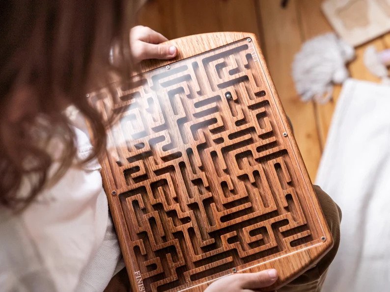 Rolling Beads Maze