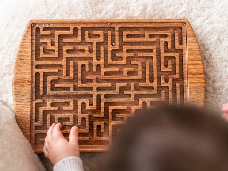 Rolling Beads Maze