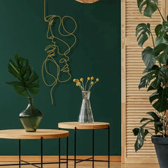 Love Line Metal Wall Decor