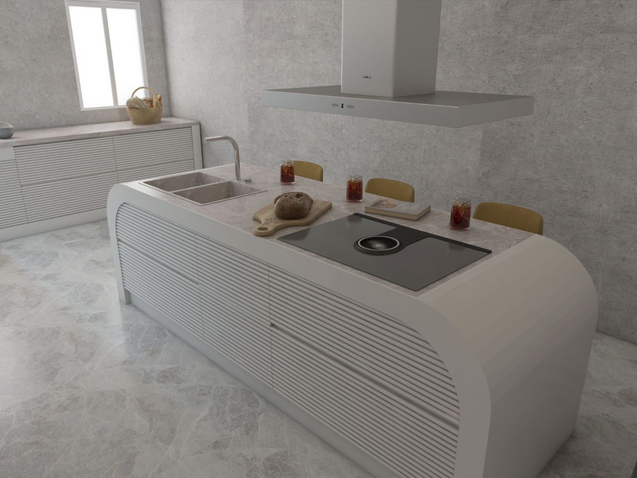 RAMONDA Kitchen cabinet NA-RA-KT-KC-GR-K10