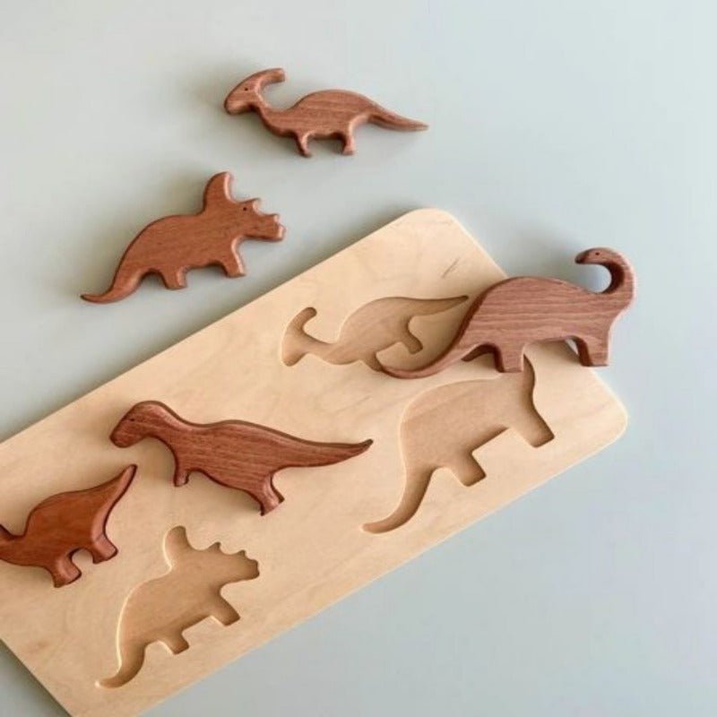 Dino Puzzle Wooden Brain Teaser