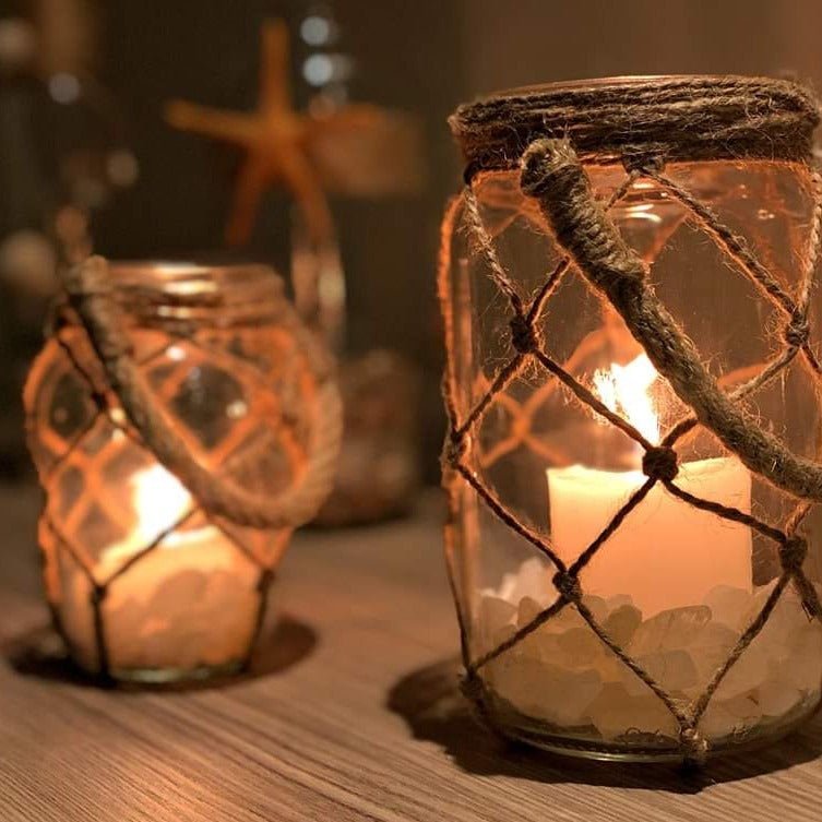 Handmade Glass Lantern for stylish home decor - BIG